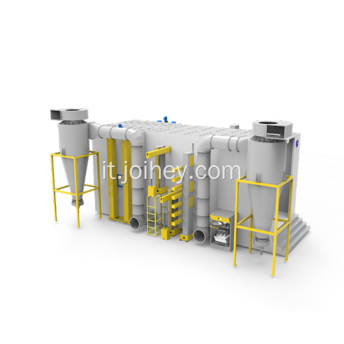 Cabina di rivestimento in polvere di macchinari ingegneristici